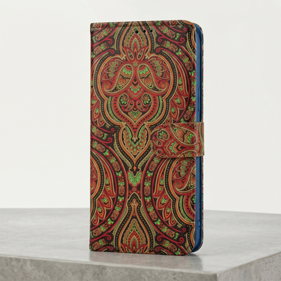 Kalakari Paisley Premium Flip Cover for Motorola Edge 50Fusion