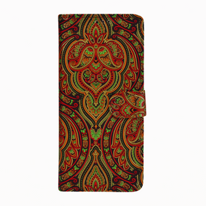 Kalakari Paisley Flip Cover (Green)